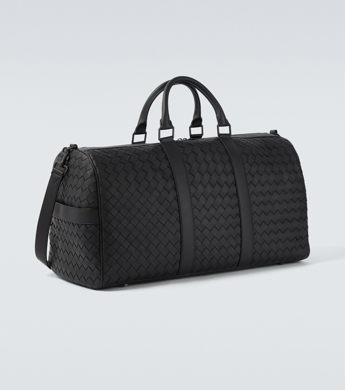 Bottega Veneta Intrecciato leather duffel bag
