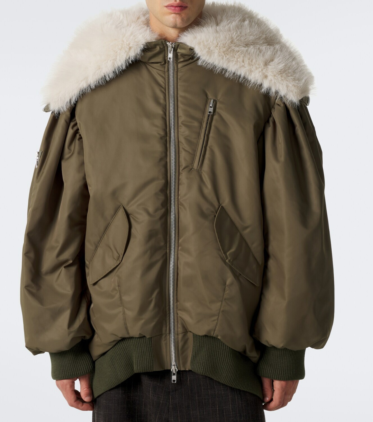 Simone Rocha Oversized bomber jacket