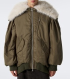 Simone Rocha Oversized bomber jacket