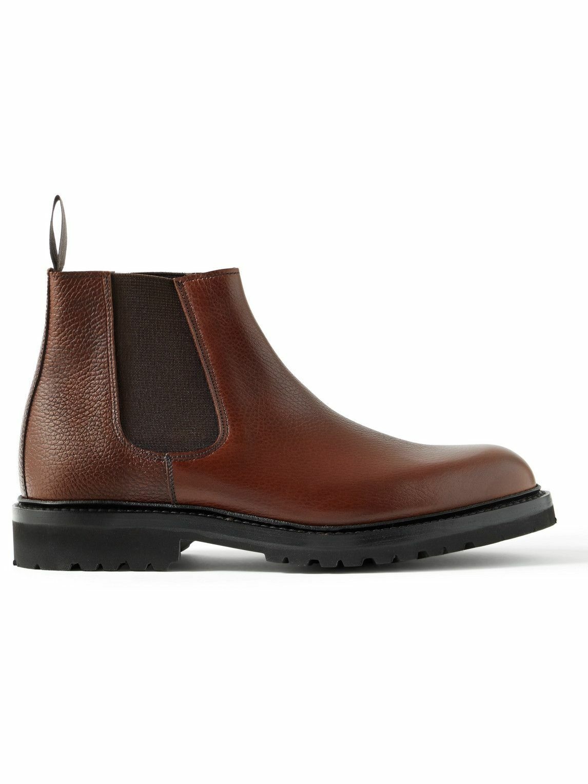 Photo: George Cleverley - Jason Full-Grain Leather Chelsea Boots - Brown