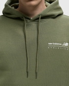 New Balance LIN RP HD Green Mens Hoody