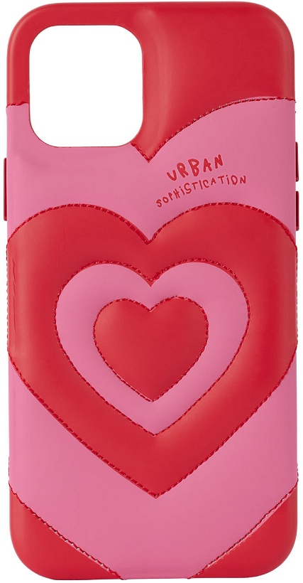 Photo: Urban Sophistication Pink & Red 'The Dough' iPhone 12/12 Pro Case