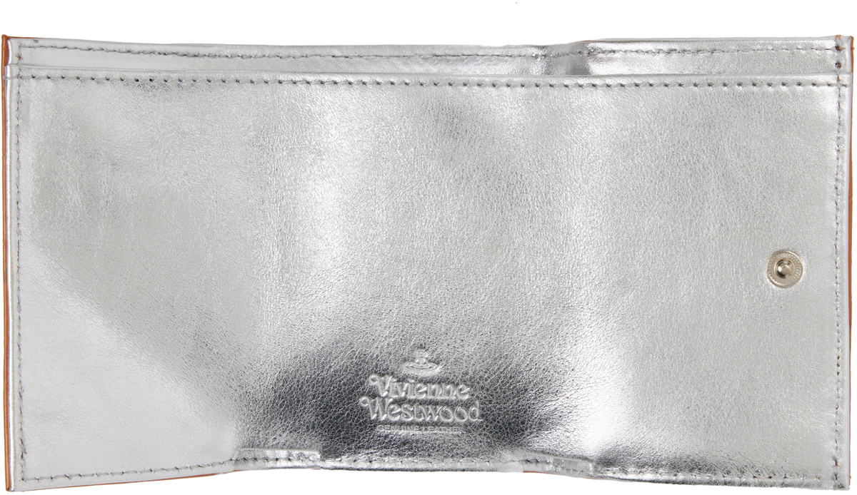 Vivienne Westwood Orange Envelope Billfold Wallet Vivienne