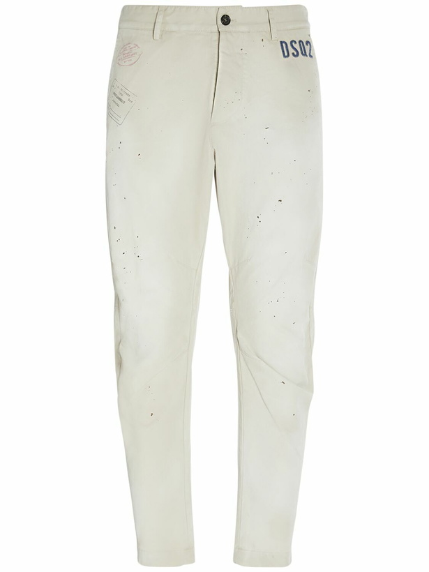 Photo: DSQUARED2 - Logo Cotton Pants