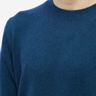 A.P.C. Men's Adam Marl Crew Knit in Marine