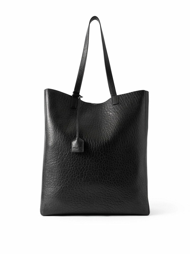 Photo: SAINT LAURENT - Full-Grain Leather Tote Bag