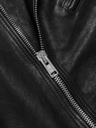Belstaff - Oulton Full-Grain Leather Biker Jacket - Black