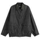 Comme des Garçons Homme Men's Wool Blend Bomber Jacket in Black