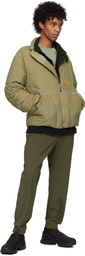 NANGA Khaki Mazeno Ridge Down Jacket
