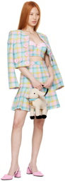 Moschino Off-White Baby Sheep Top Handle Bag