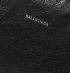 Balenciaga - Creased-Leather Tote Bag - Black