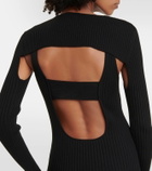 Wolford x Simkhai Contoured Ribs jersey midi dress
