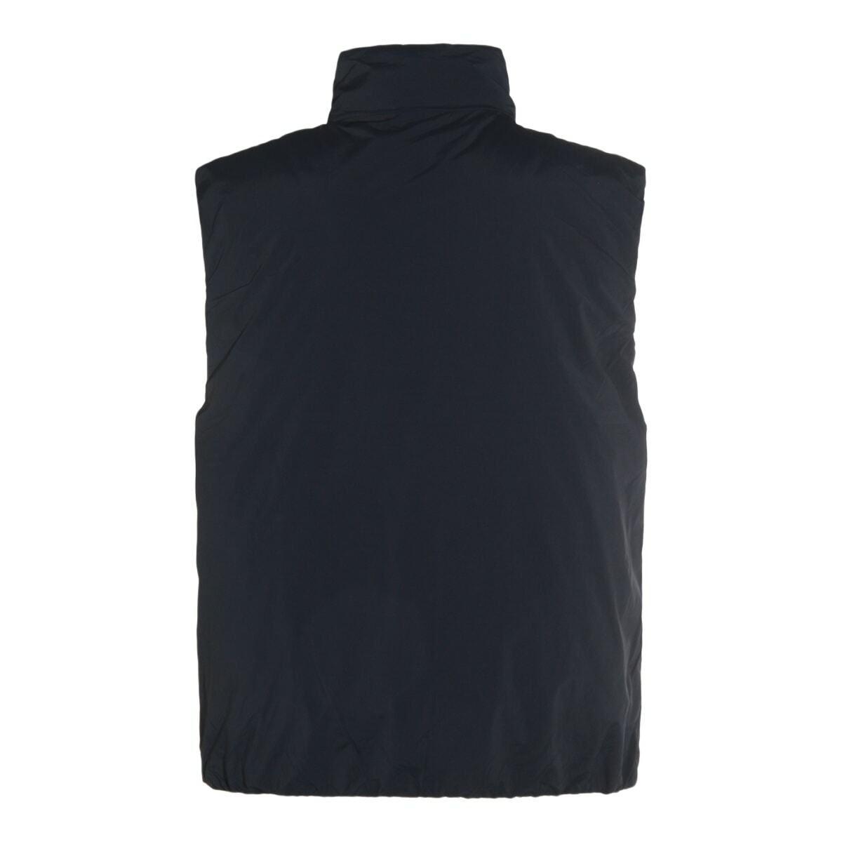 K-Way Dark Blue Nylon Casual Jacket