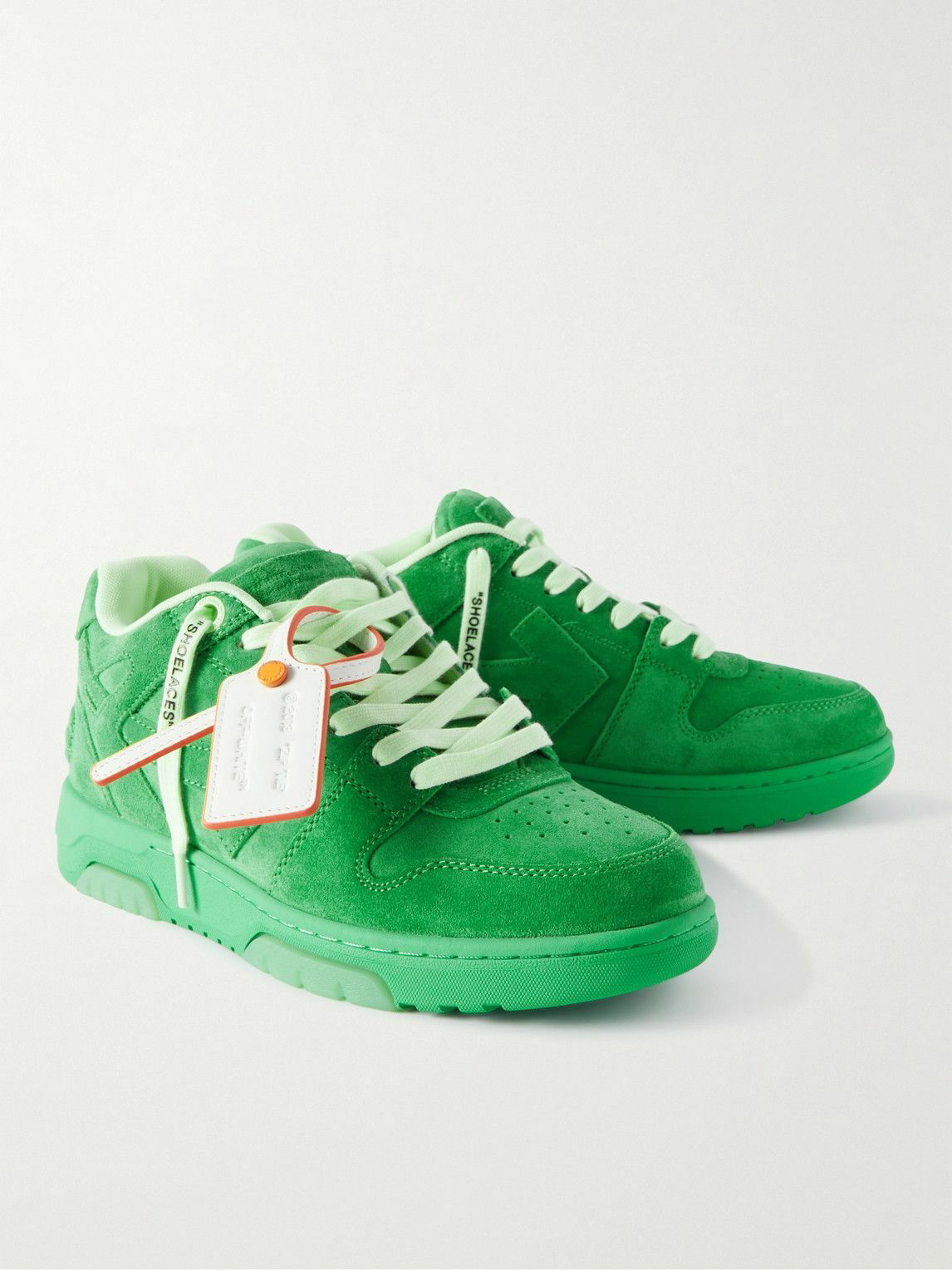 OUT OF OFFICE SUEDE in green