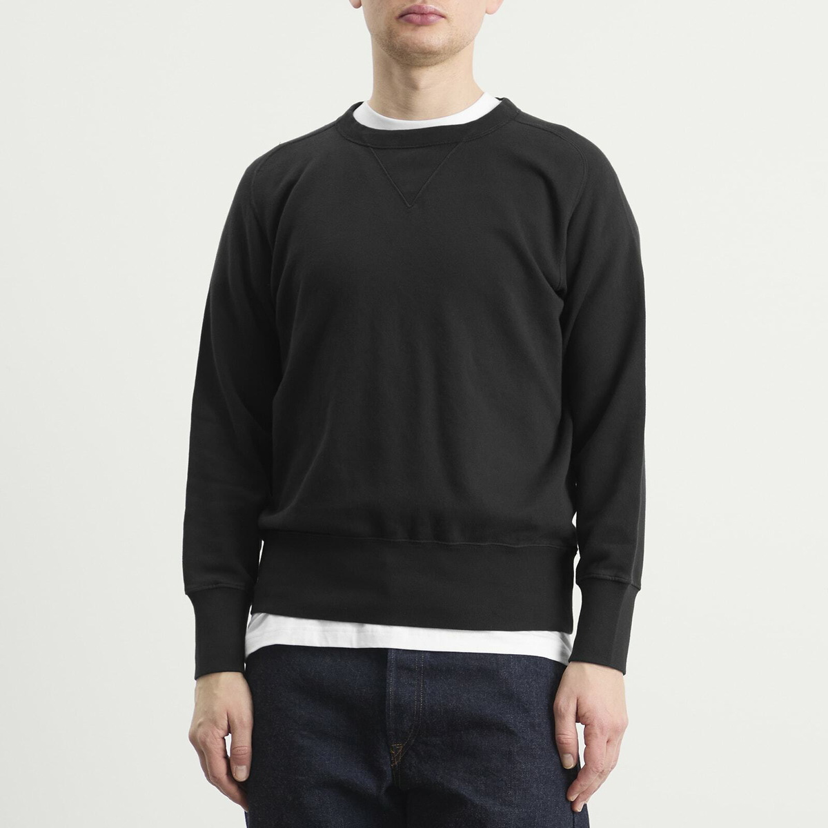 Levi's Men's LVC Bay Meadows Sweatshirt in Jet Black