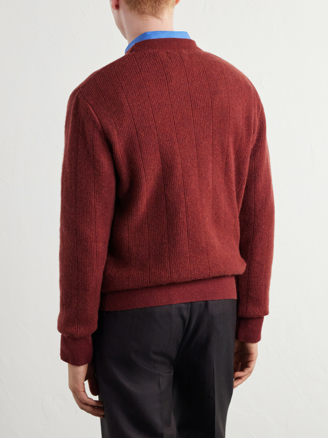 Oliver Spencer - Blenheim Wool Sweater - Red