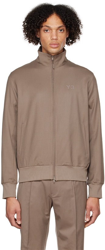Photo: Y-3 Taupe Track Jacket