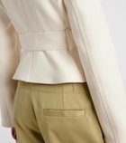 Burberry Belted cutout jacket