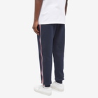 Thom Browne Men's Tricolour Stripe Sweat Pant in Navy