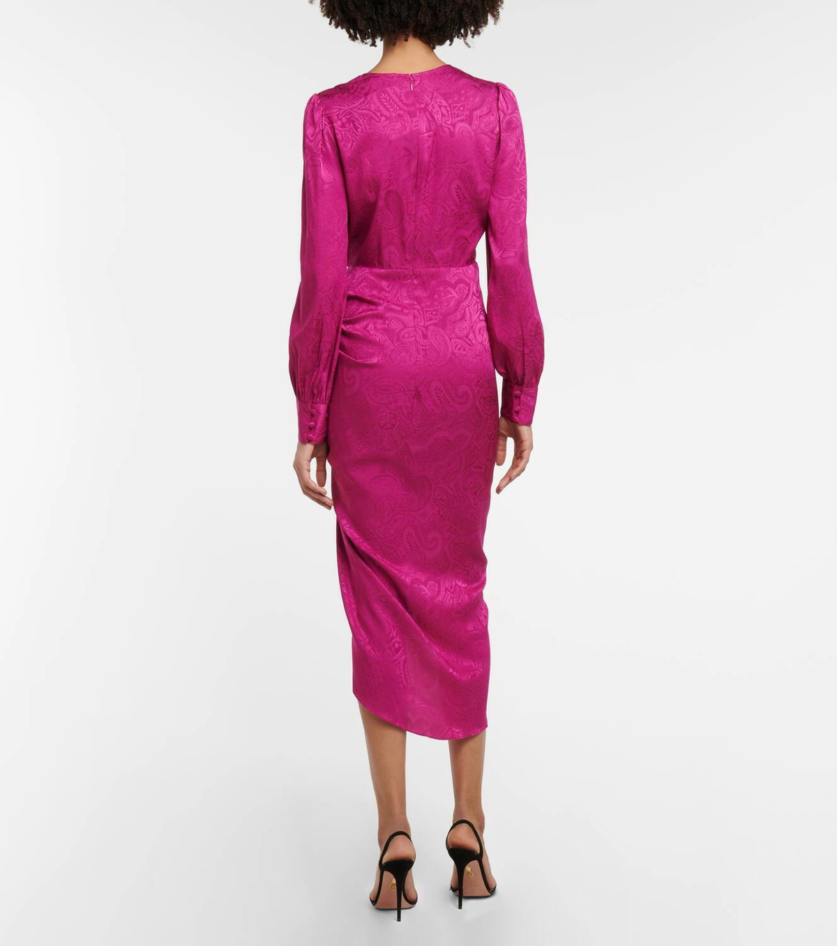 Veronica Beard Weiss jacquard ruffle dress Veronica Beard