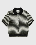 CLOSED CARDIGAN SHORT SLEEVE Black Womens Zippers & Cardigan