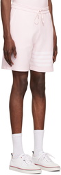 Thom Browne Pink Cotton Shorts