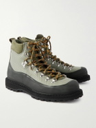 Diemme - Roccia Vet Canvas, Rubber and Nubucka Hiking Boots - Green