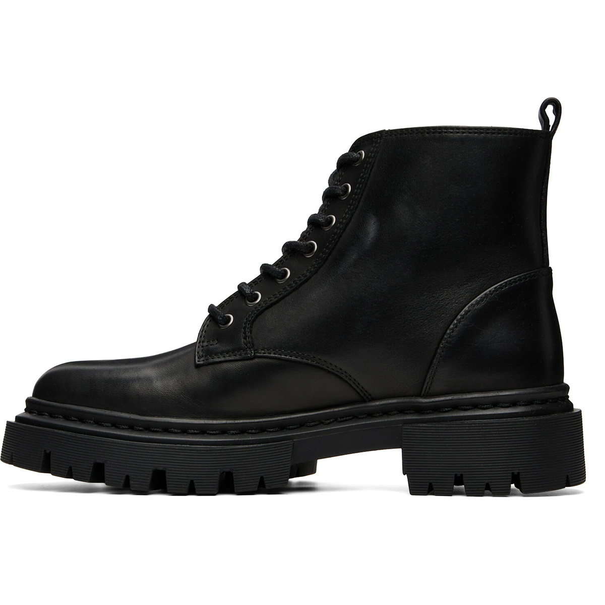 Staud Black Henry Combat Boots