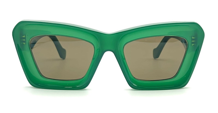 Photo: Loewe Lw40145i - Green Sunglasses