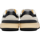 Lanvin White & Black Clay Sneakera