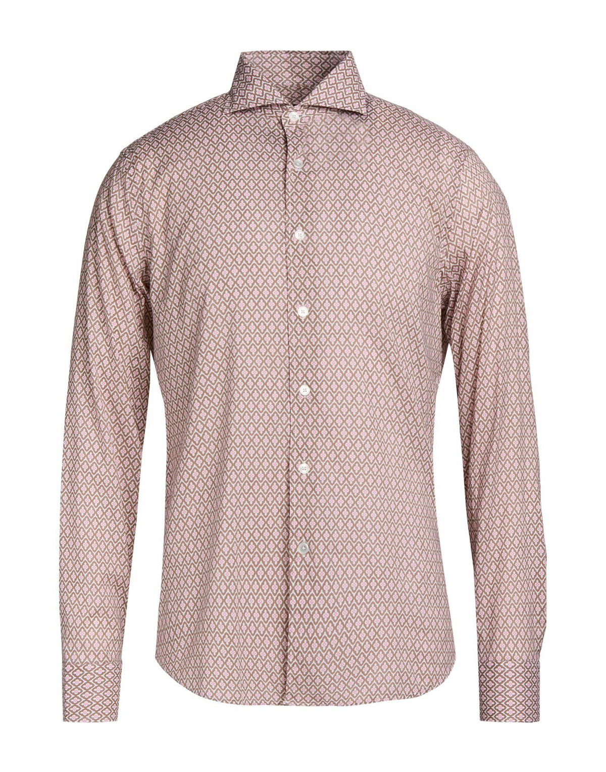 Fedeli Mens Shirt in Pink