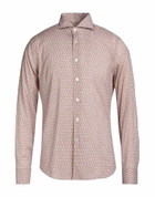 Fedeli Mens Shirt in Pink