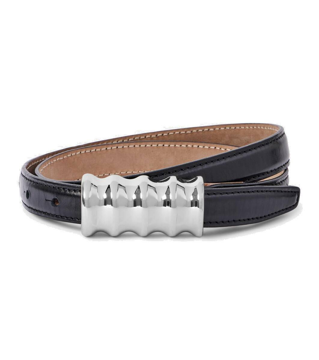Khaite Julius leather belt Khaite display picture 2