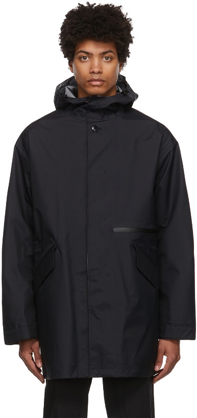 Photo: Master-Piece Co Black Packers Over Coat