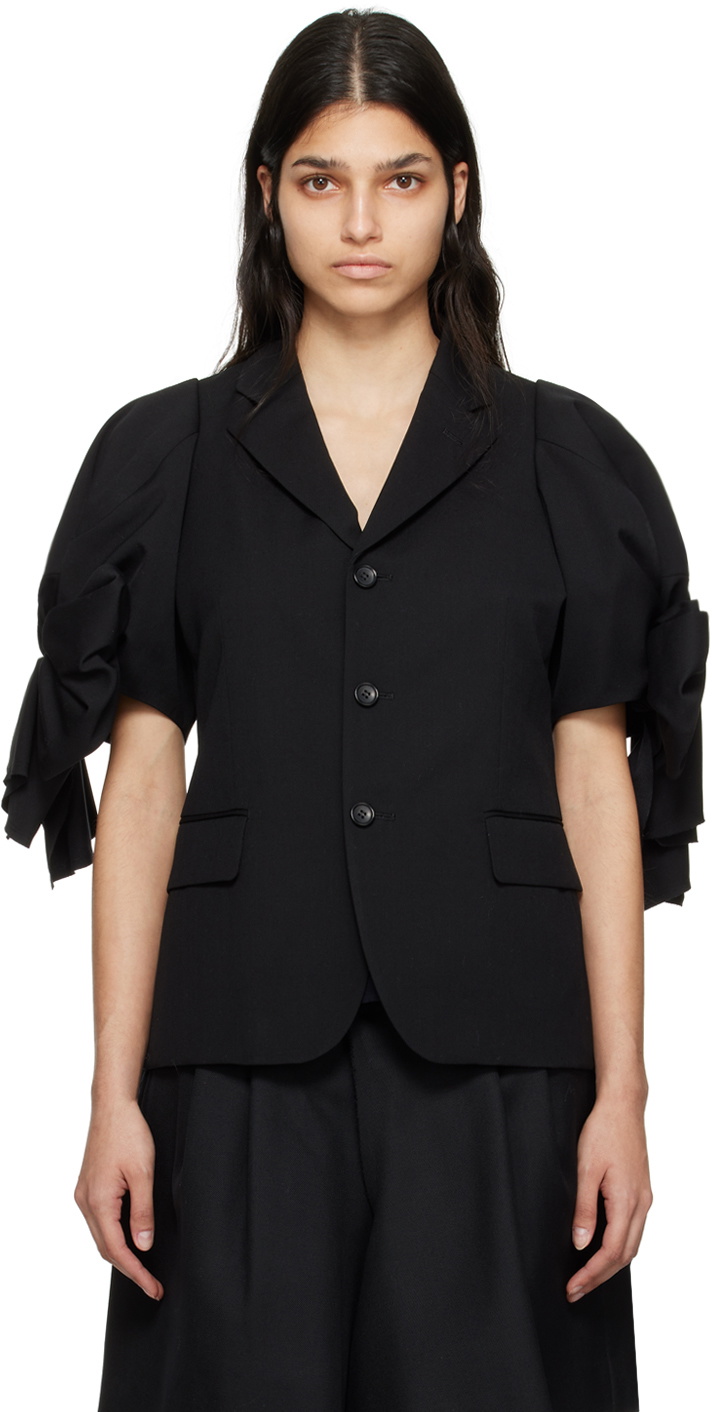 comme des garcons black blazer