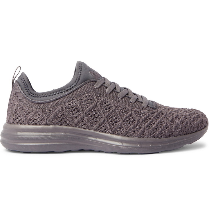 Photo: APL Athletic Propulsion Labs - Phantom TechLoom Running Sneakers - Gray