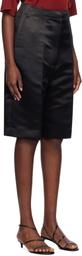 GIA STUDIOS Black Kazumi Shorts