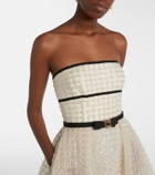 Elie Saab Embellished belted gown