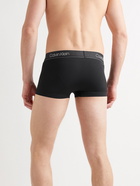 CALVIN KLEIN UNDERWEAR - Air FX Micro-Mesh Boxer Briefs - Black