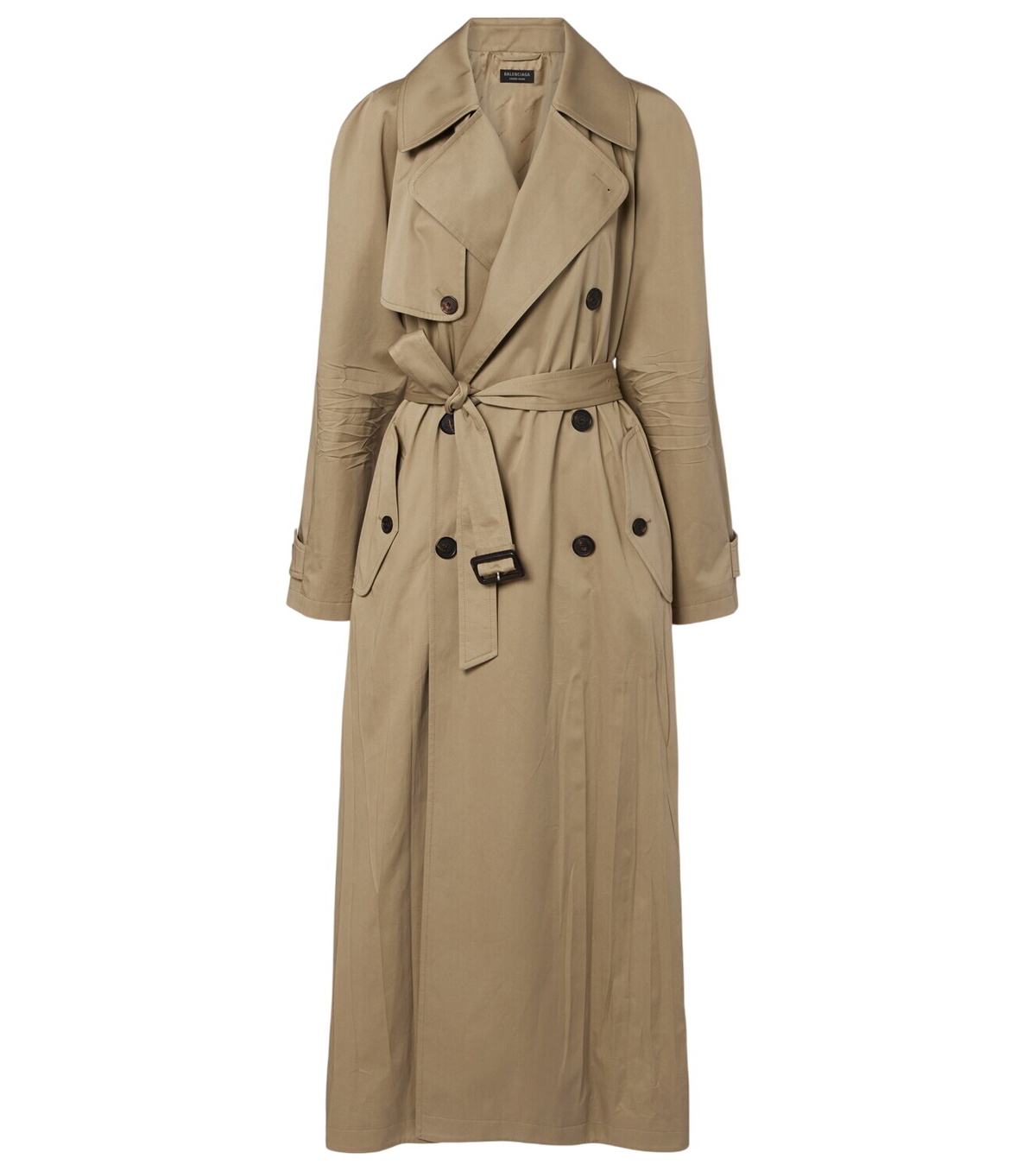Balenciaga Beige Choker Trench Coat Balenciaga Balenciaga Beige Choker Trench Coat Balenciaga