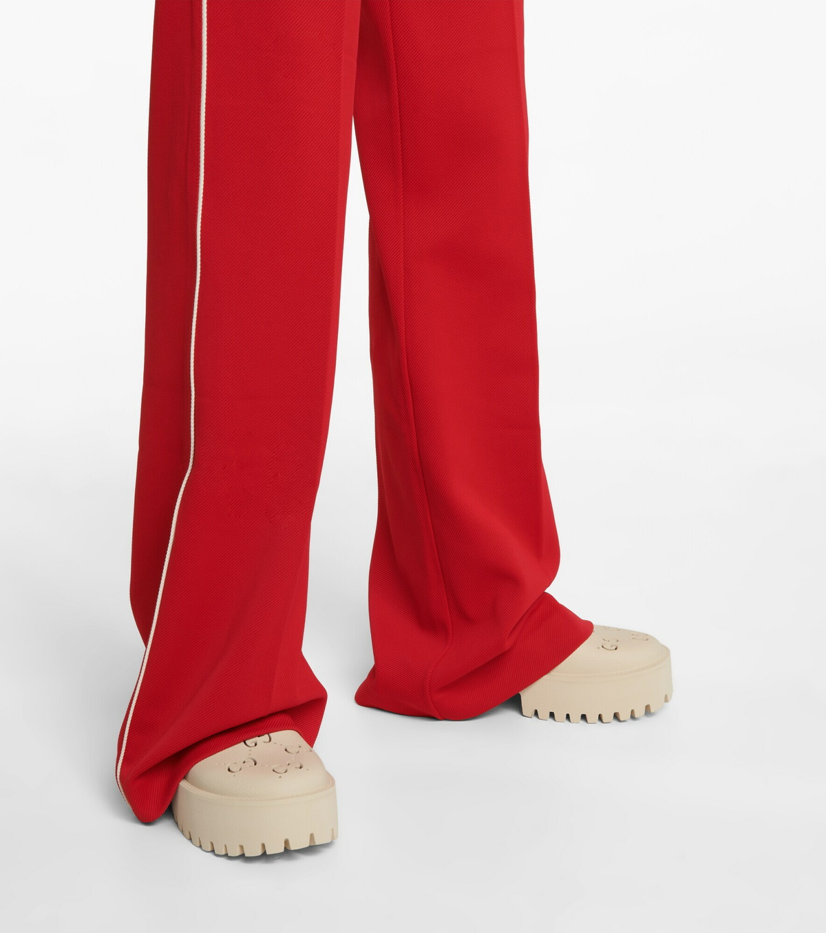 GUCCI GGキャンバス クロッグ ラバーソール 快適 Gucci - GG rubber clogs Gucci