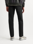 Norse Projects - Aros Heavy Straight-Leg Organic Cotton Trousers - Black