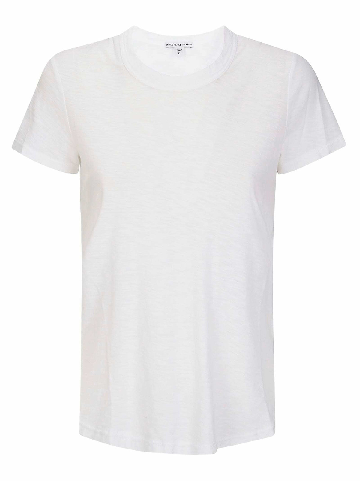 James Perse Sheer Slub Crew Neck Tee