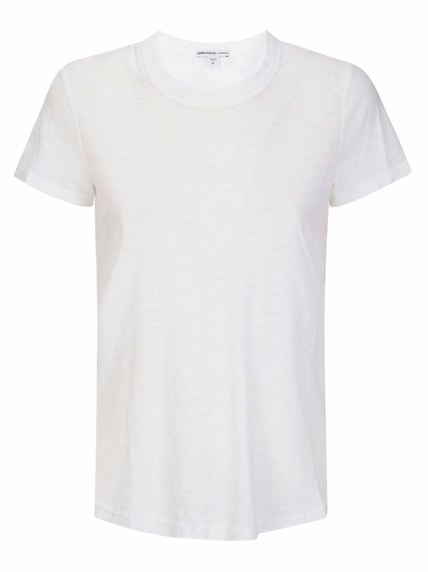 Photo: James Perse Sheer Slub Crew Neck Tee