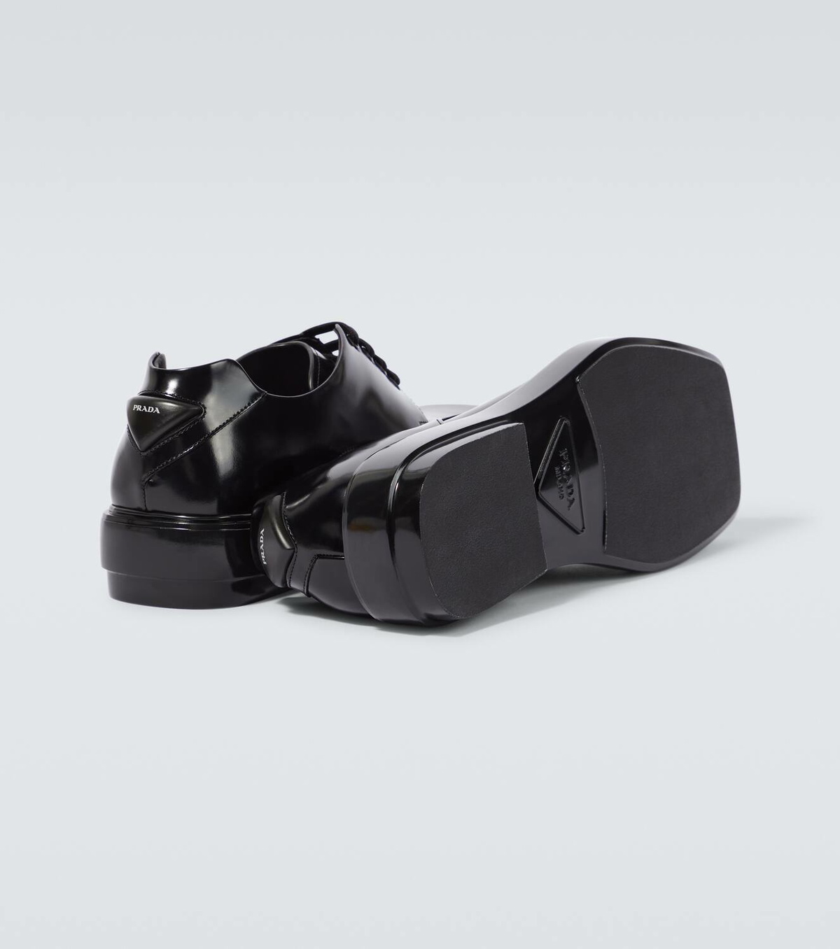 Prada Leather Derby shoes