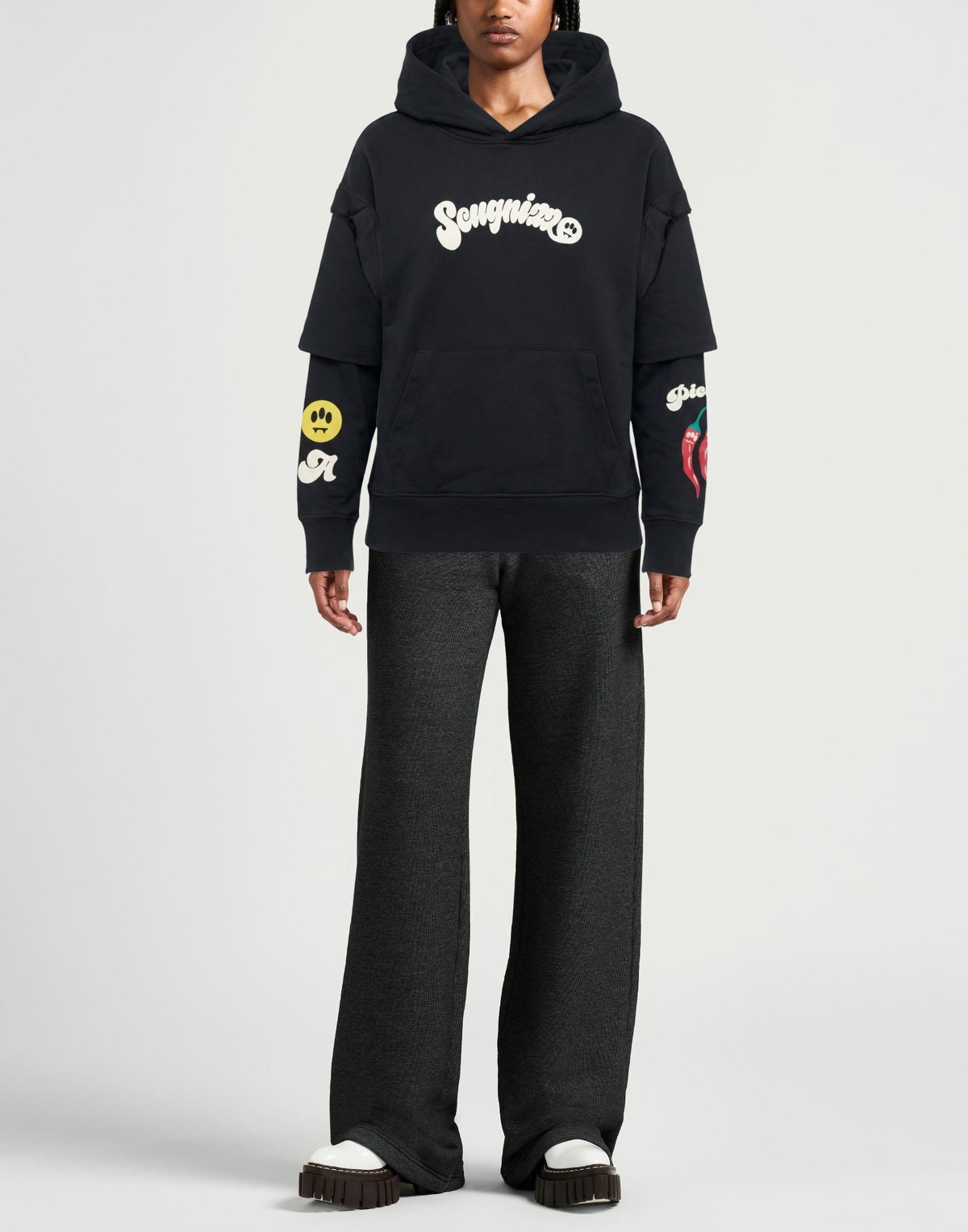 Barrow Womens Sweatshirt Charcoal