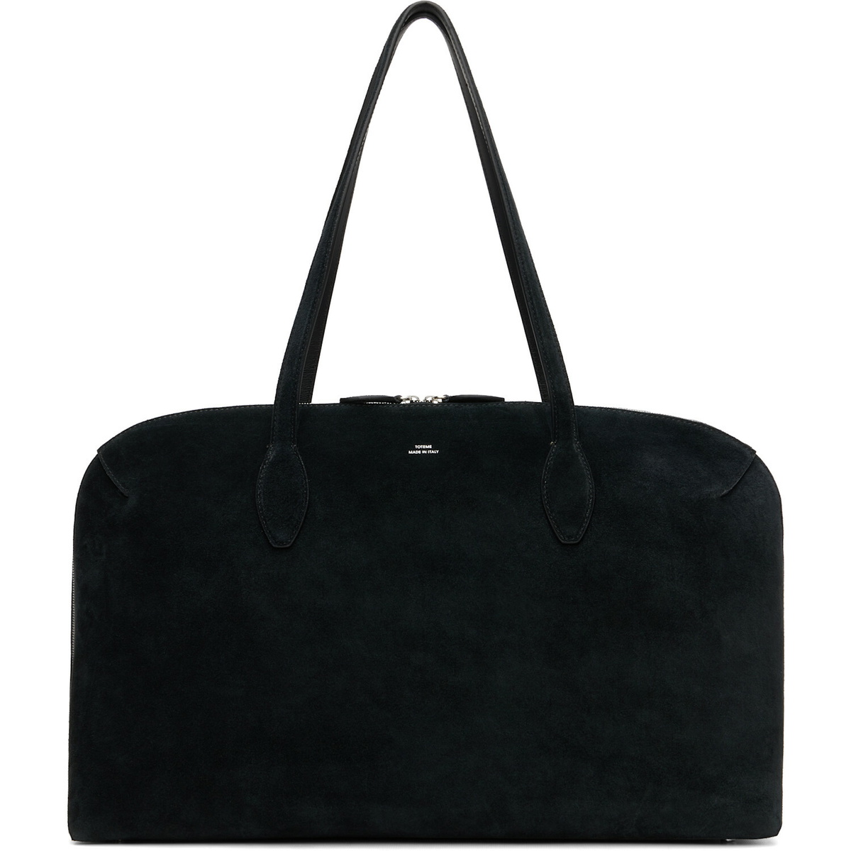 TOTEME Black Suede Day Tote