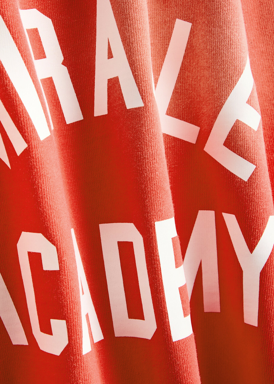 Nahmias Miracle Academy Printed Cotton top Red