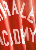 Nahmias Miracle Academy Printed Cotton top Red