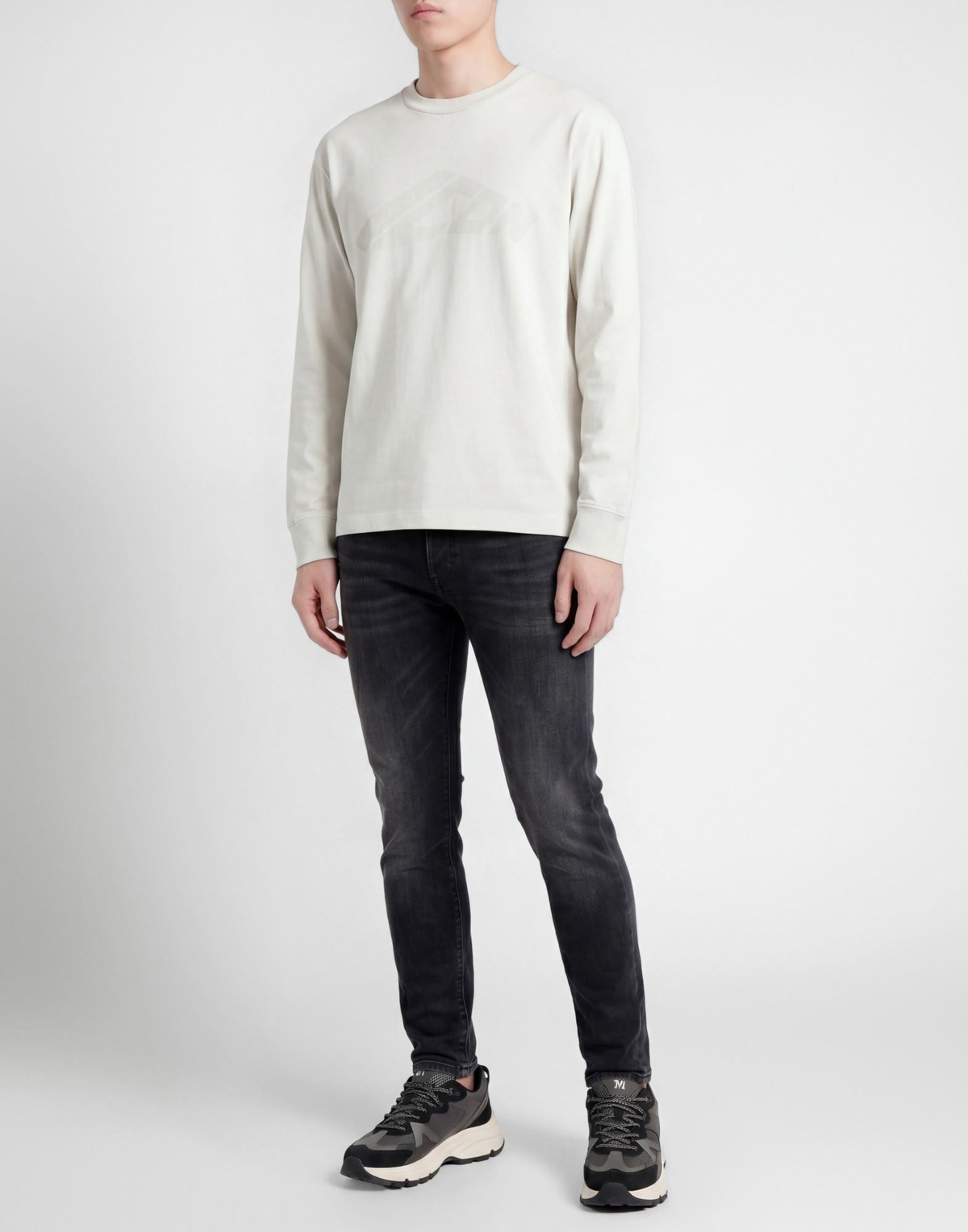 Dsquared2 Mens T-shirt Light in Grey